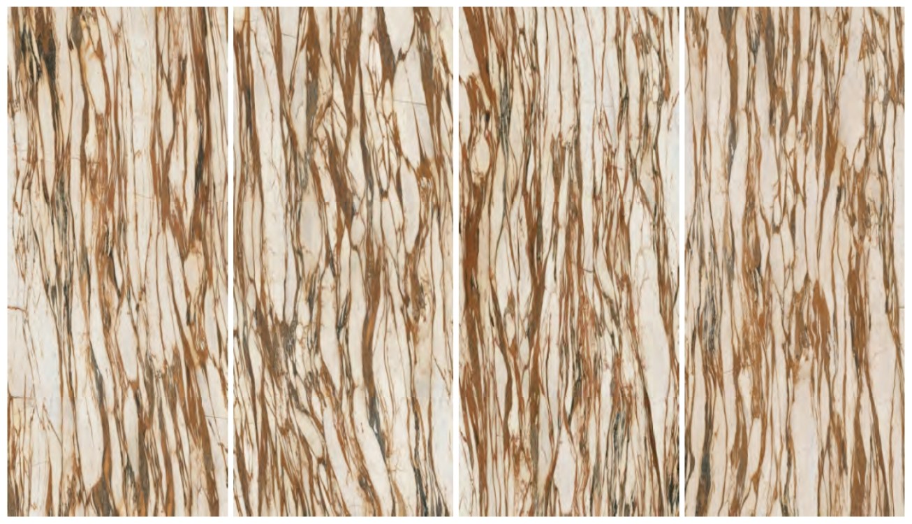 Керамогранит слэб MIRAGE CALACATTA COPPER WA 01 LUC SQ 120х278х6 (Италия)