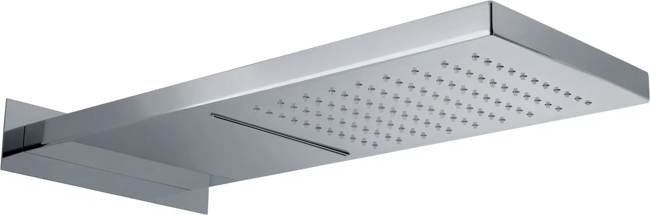 Верхний душ настенный с каскадом и ливнем 500*240 мм Vetta Rubinetterie DS DS245006-M000