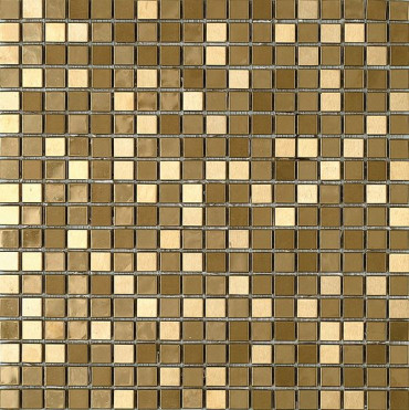 Мозаика Materia Mosaics Metalic Gold (185686) 30.1x30.1 от Dune (Испания)