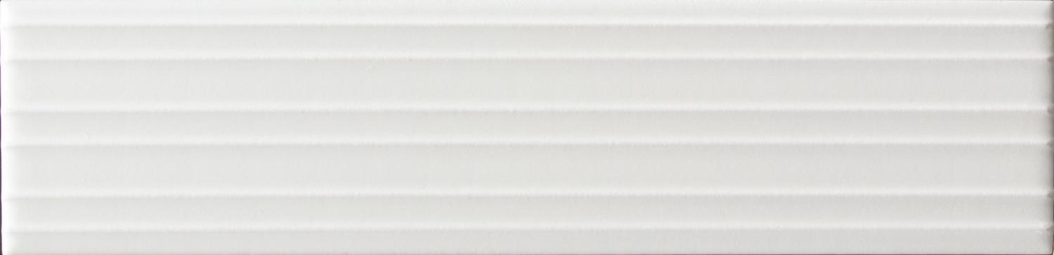 Керамическая плитка  EQUIPE LUMINA WHITE ALYSSUM RIVIA MATT 6х24.6 EQ-5