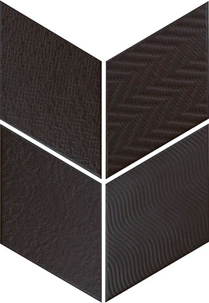 Керамогранит RHOMBUS BLACK (21295) 14x24 от Equipe Ceramicas (Испания)