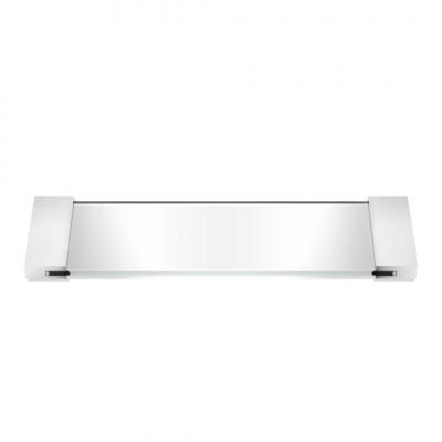 Decor Walther 0848702 TAB 34 Поднос Хром / Прозрачное стекло