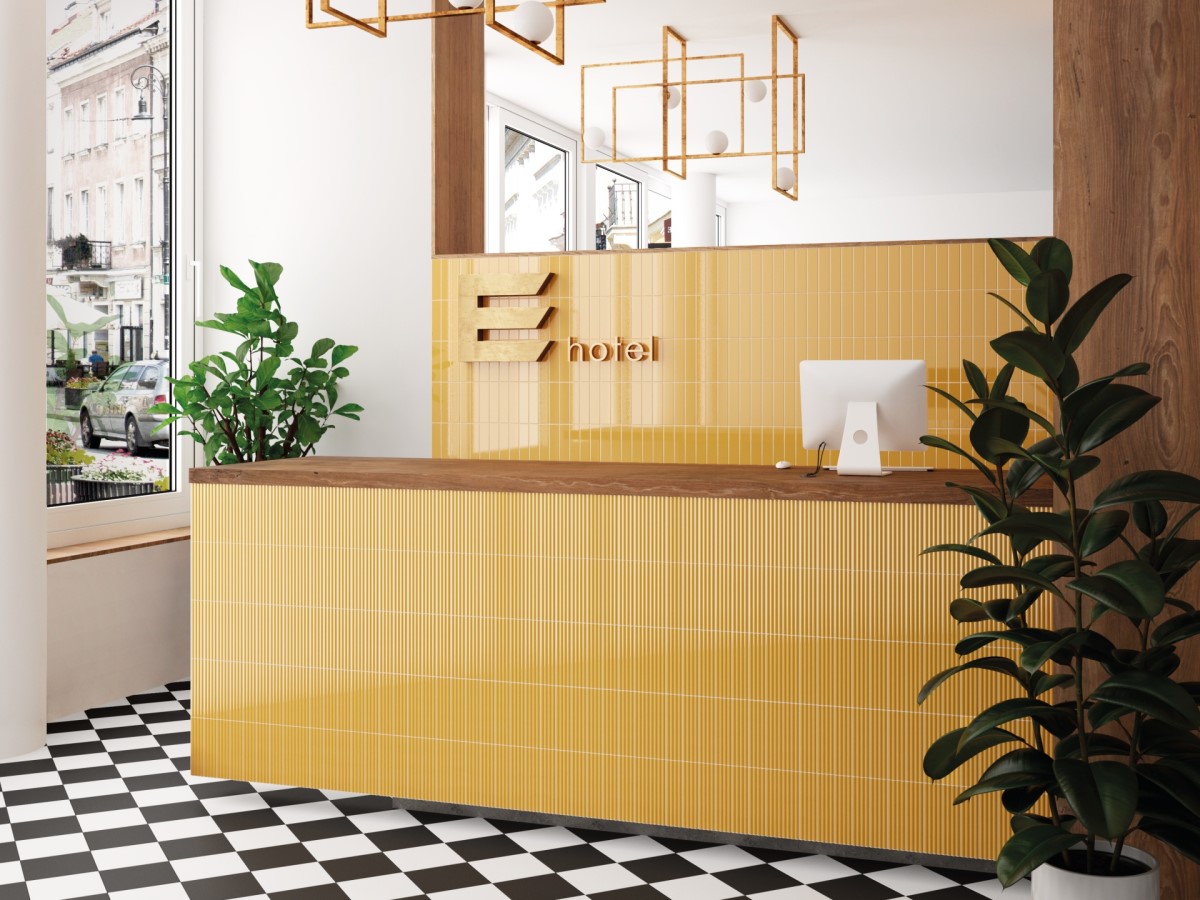 Керамическая плитка  EQUIPE COSTA NOVA YELLOW 5х20 EQ-3