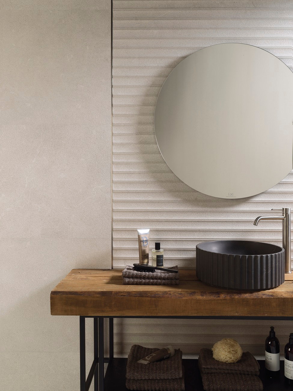 Керамическая плитка  PORCELANOSA SAVANNAH CALIZA DECO 59.6х150 G-278