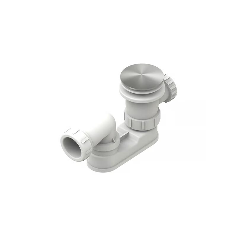 QuadroDesign Комплектующие CS009AS Сифон для душа, цвет Brushed Stainless Steel