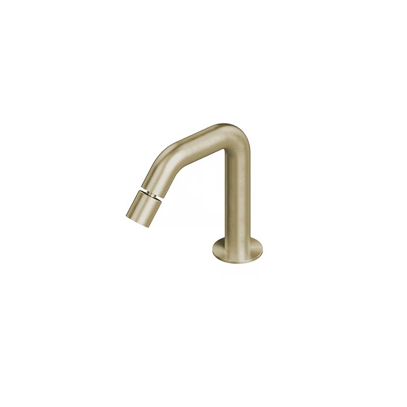 QuadroDesign Комплектующие BC136OC Излив из столешницы с подвижным носиком, цвет Light Gold