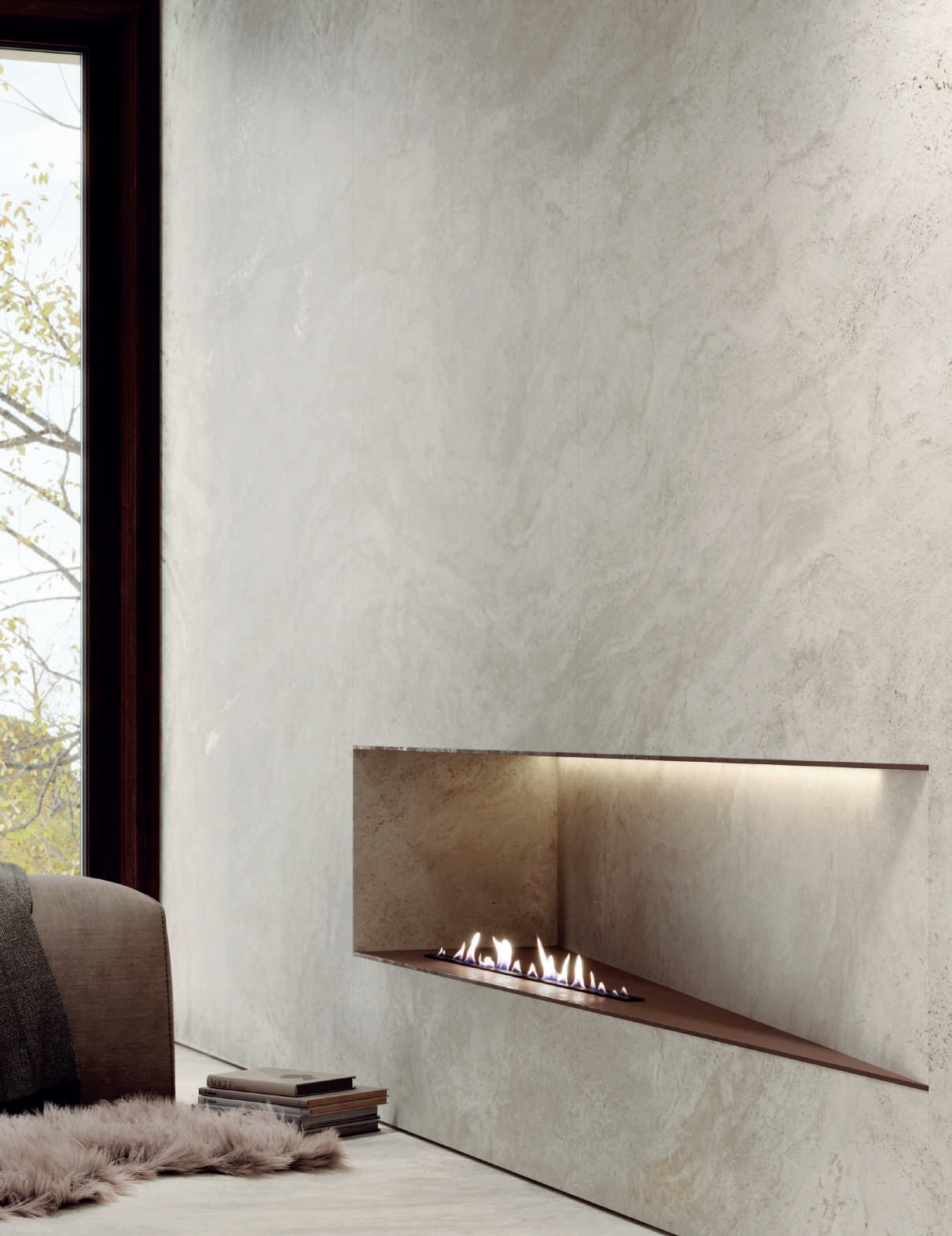 Керамогранит PORCELANOSA XLIGHT TOSCANO BONE NATURE 03 120х270 G-2711