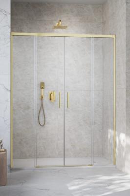Idea 8 Brushed Gold DWD Door 535 Brushed Gold/Transparent