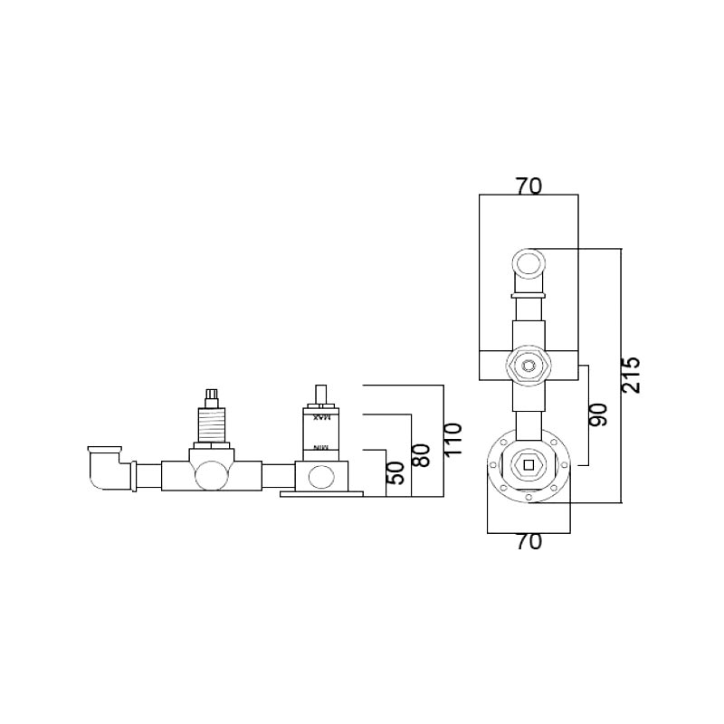 ZC ZC0D2508GR.C ZC0 Встраиваемая часть на 3 потребителя