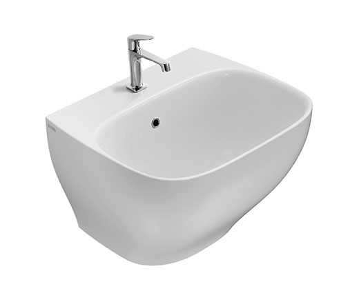 ™ GLOBO GE061BI GENESIS Раковина настенного монтажа, крепеж в комплекте, цвет bi (Bianco)