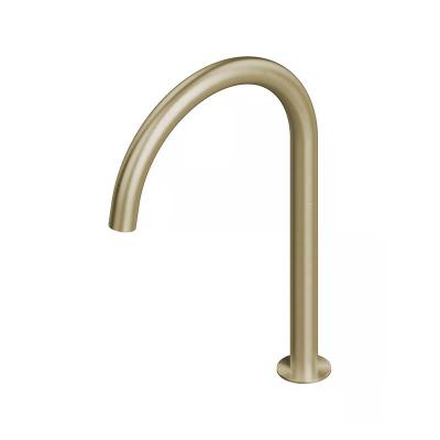 QuadroDesign Комплектующие BC600OC Излив из столешницы выоский, цвет Light Gold