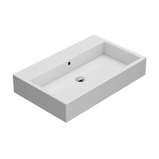 ™ GLOBO SCQ811BI Раковина STONE подвесная/для установки на столешницу, размер 80x50 см, с 1 отверсти