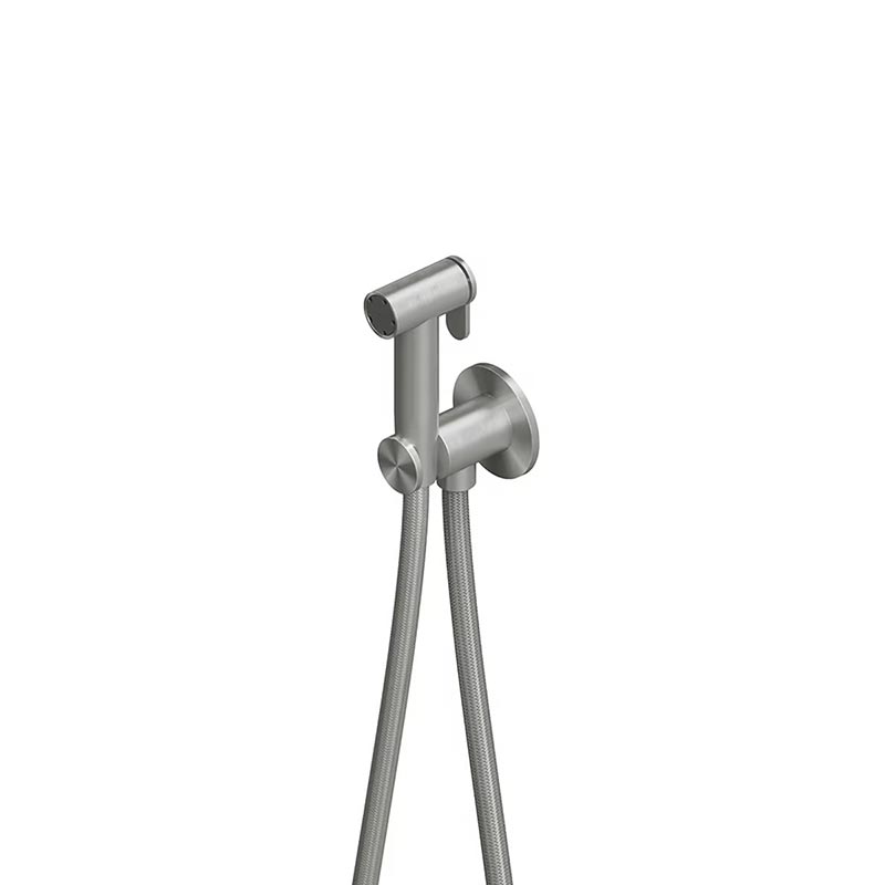 QuadroDesign Душевая программа ID012AS Гидроершик, цвет Brushed Stainless Steel