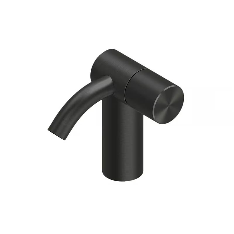 QuadroDesign HUM 2401TON Смеситель для раковины на 1 отверстие из столешницы, цвет Black Gold