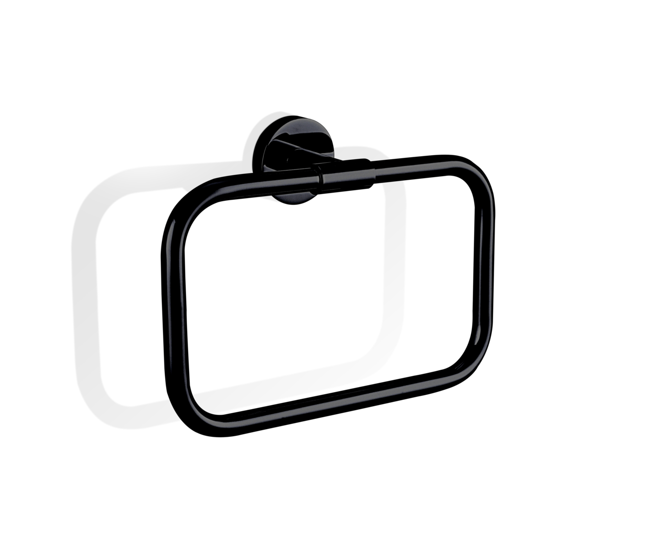 Decor Walther © 0531260 BASIC BA HTR Кольцо для полотенца Черный матовый