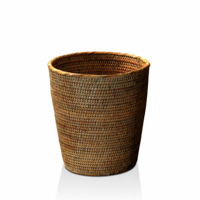 Decor Walther 0922492 BASKET PK Корзина для бумаги Ротанг темный