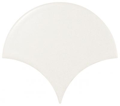 Керамическая плитка  EQUIPE FAN WHITE MATT 10.6x12 Q-20S