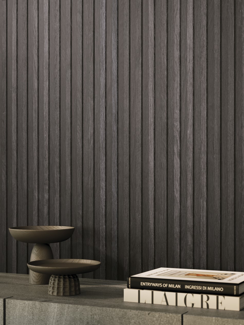 Керамическая плитка  PORCELANOSA 3D ANTRACITA LINE 59.6х150 G-279