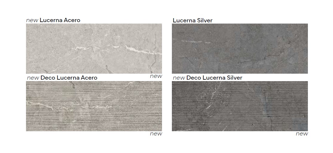 Керамическая плитка  PORCELANOSA LUCERNA SILVER 45х120 G-270