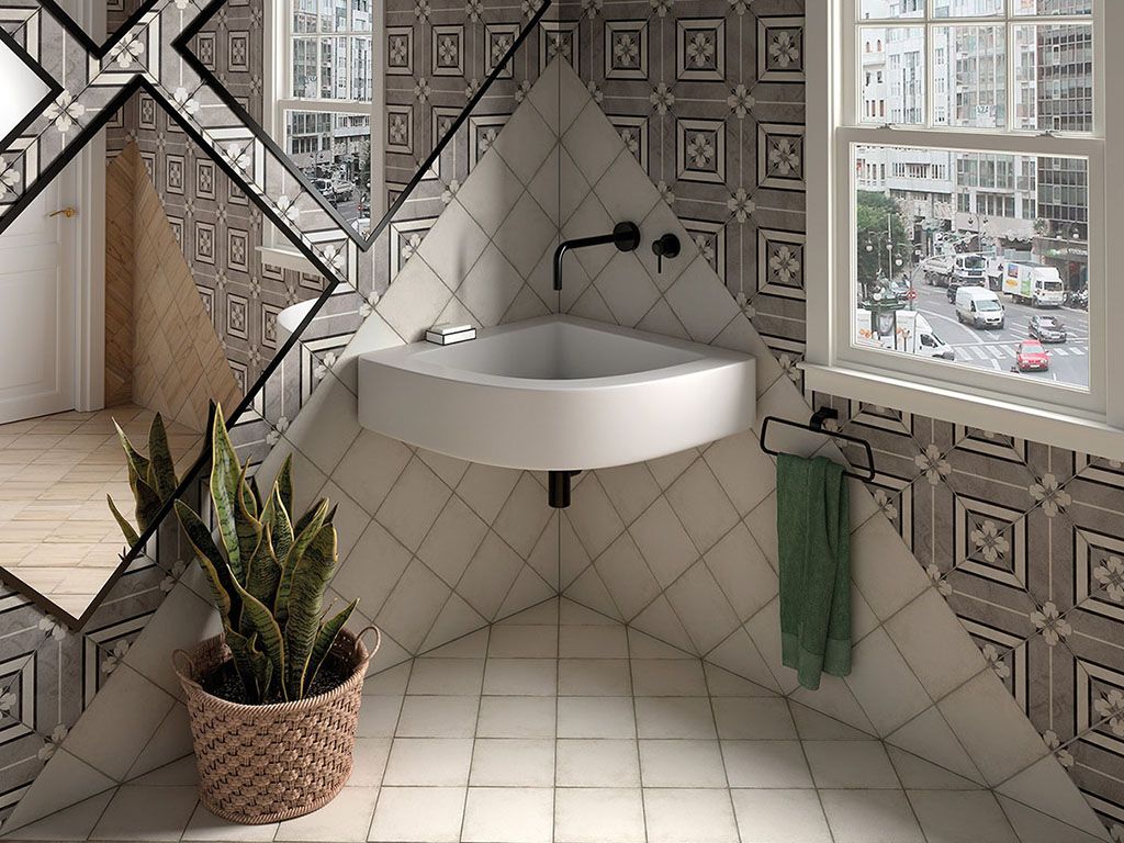 Керамогранит ART NOUVEAU CORAL PINK (24388) 20x20 от Equipe Ceramicas (Испания)