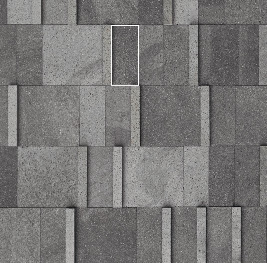 натуральный камень мелкий MIRAGE LAVICA GRIGIA OL 01 TABULATE 8х20x1 (Италия)