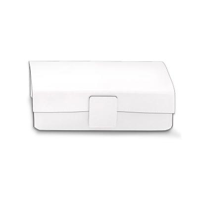 Decor Walther 0938650 NAPPA UTBD Универсальная коробка с крышкой Натур. кожа белая