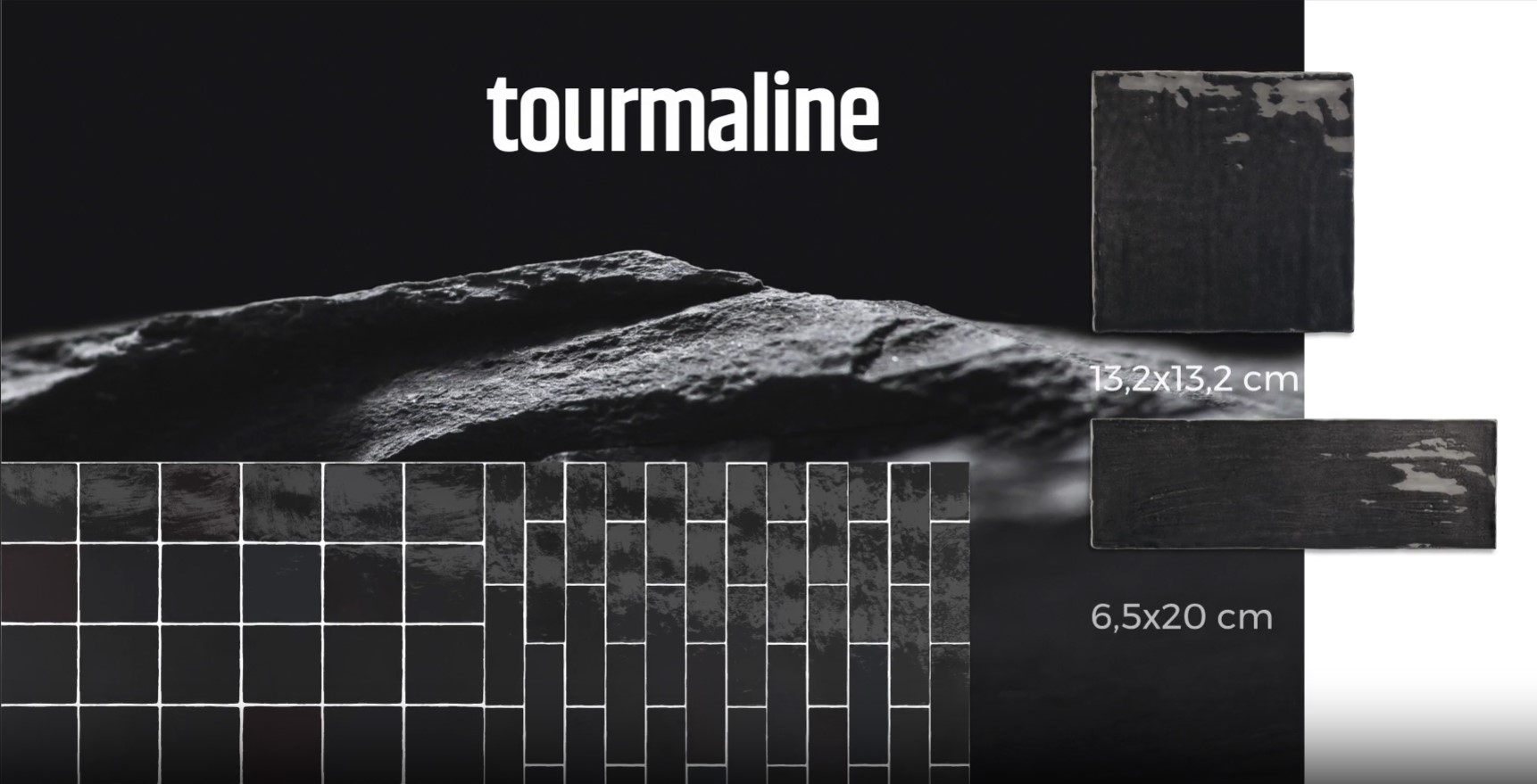 Керамическая плитка  EQUIPE LA RIVIERA TOURMALINE 6.5х20 EQ-3