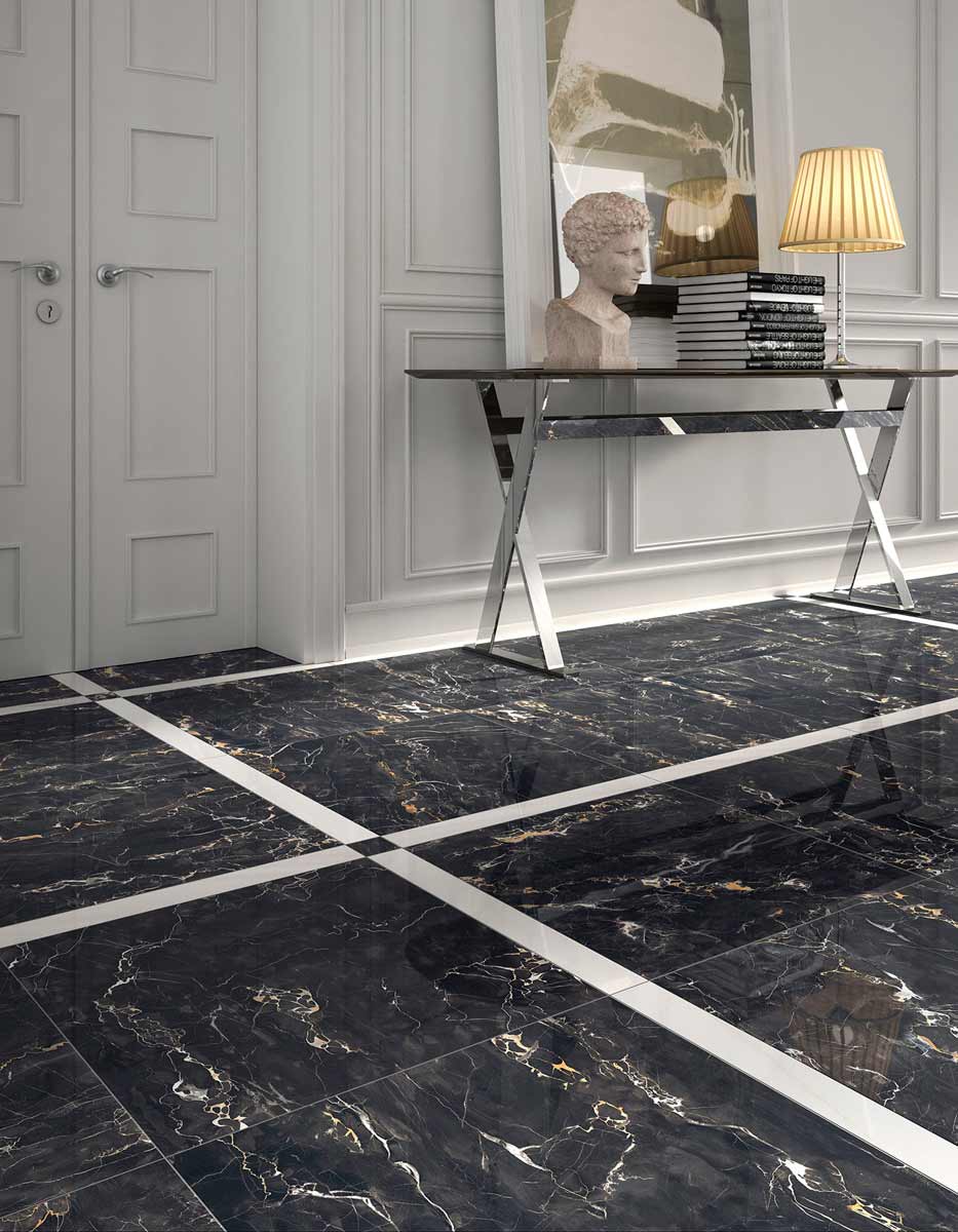 Керамогранит MIRAGE BLACK GOLD JW 11 LUC SQ 60x60x9 (Италия)