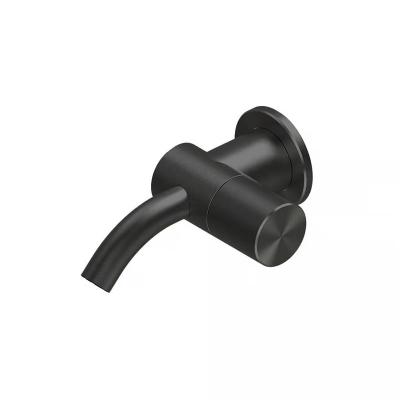 QuadroDesign HUM 2420ON Смеситель для раковины на 1 отверстие из стены с прогрессивным картриджем, цвет Black Gold