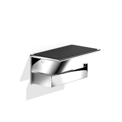 Decor Walther © 0654100 CONTRACT TPH4 Держатель туалетной бумаги с полочкой Хром