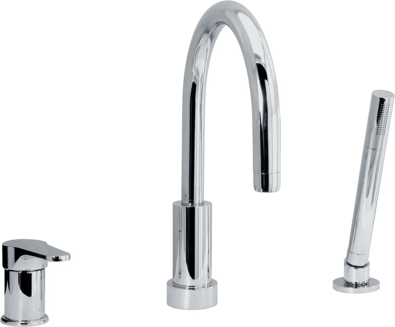 Смеситель для ванны на борт Vetta Rubinetterie Plain PL252432-M000