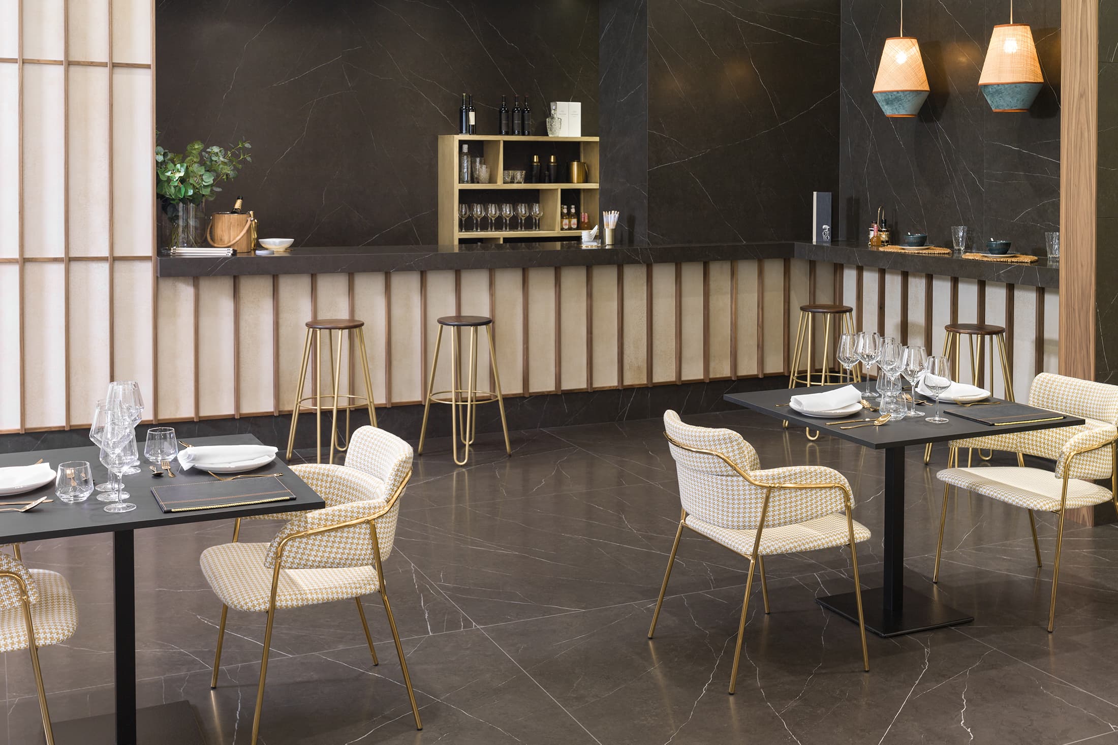 Керамогранит PORCELANOSA XLIGHT LIEM DARK NATURE 120х120x6 G-2528