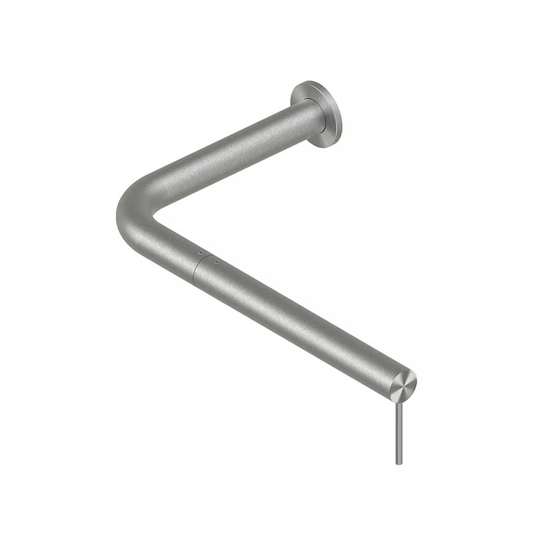 QuadroDesign Душевая программа SF014AS Верхний душ с эффектом дождя, цвет Brushed Stainless Steel