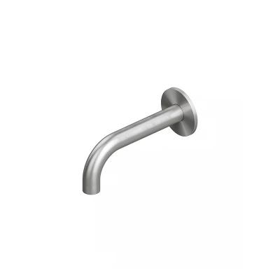QuadroDesign Комплектующие BC004AS Излив из стены, цвет Brushed Stainless Steel