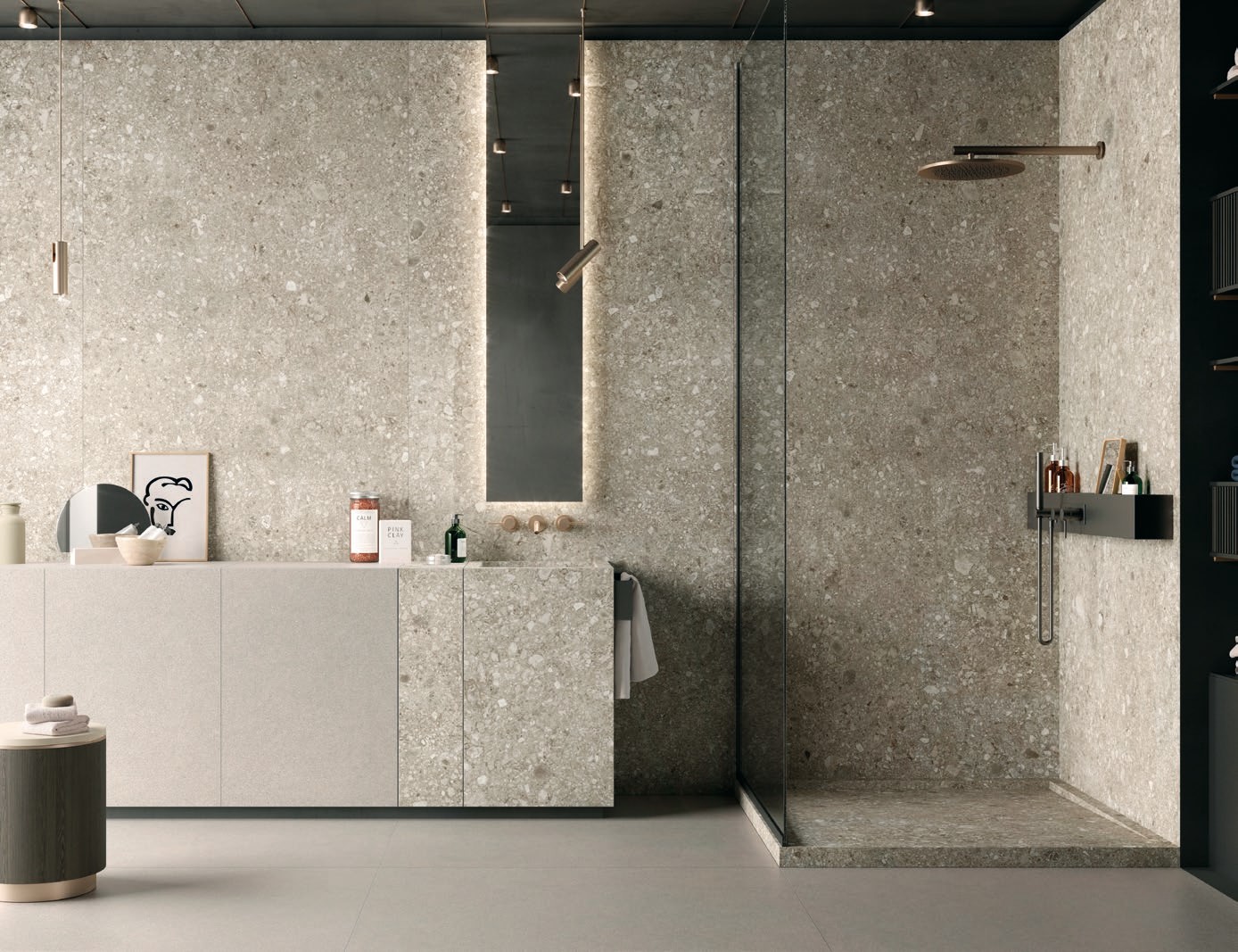 Керамогранит слэб MIRAGE GRA RR 02 NAT SQ 120х278х0.6 (Италия)