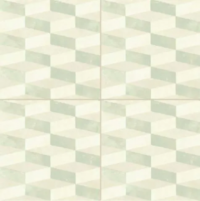 Керамогранит Mutina Azulej Cubo Bianco Matt 20x20