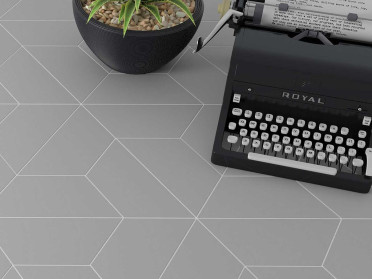 Керамогранит TRAPEZIUM FLOOR R9 ICE WHITE MATT (113854) 9.8x23 от WOW (Испания)