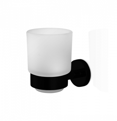 Decor Walther © 0530960 BASIC BA WMG Настенный стакан Черный матовый
