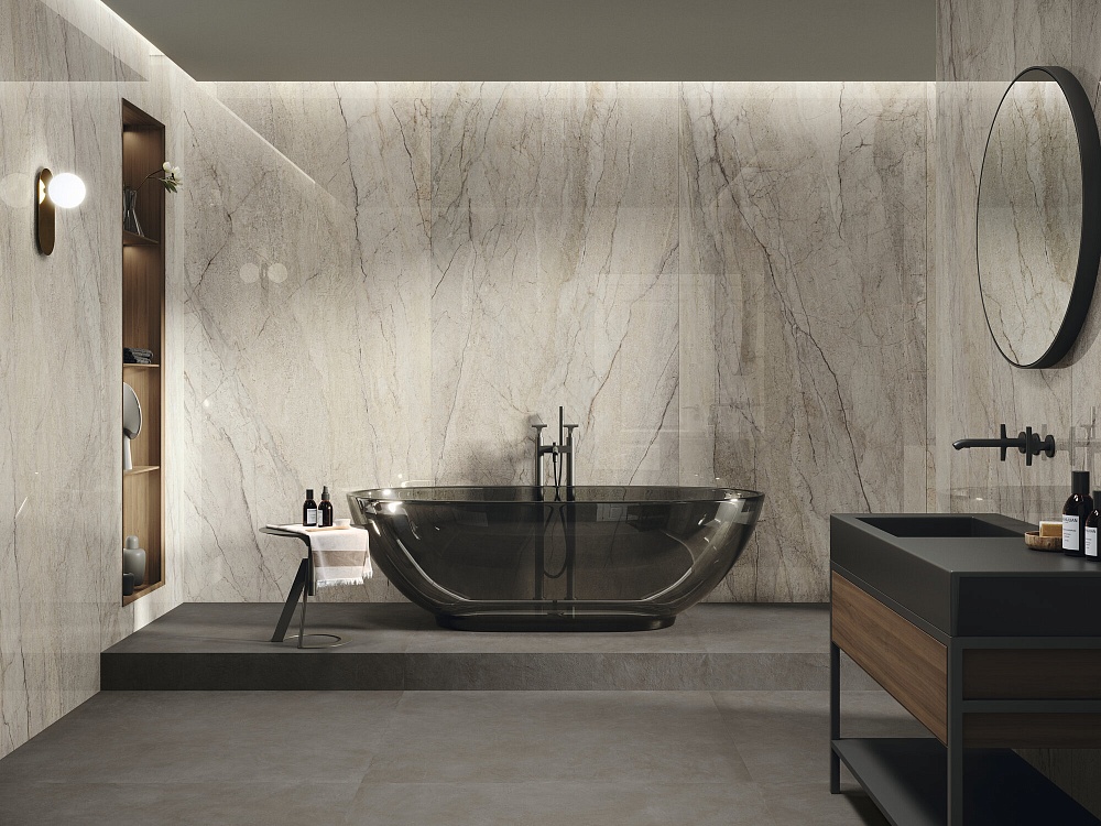 Керамогранит Ape Xlining MARE DI SABBIA BEIGE MATT RECT 120X280