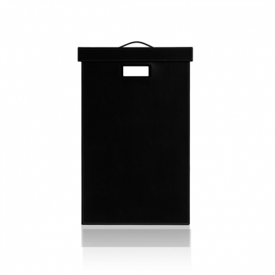 Decor Walther 0924960 BROWNIE WB Корзина для белья Имитация кожи цвет Черный