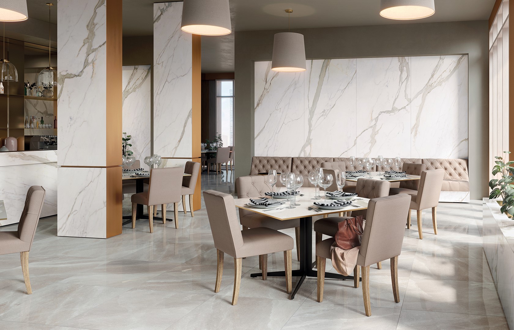 Керамогранит MIRAGE WHITE CRYSTAL CP 05 LUC SQ 80х80x0.9 (Италия)