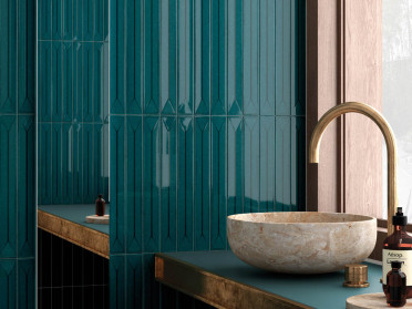 Керамическая плитка VITRAL BLACK (31148) 5x40 от Equipe Ceramicas (Испания)