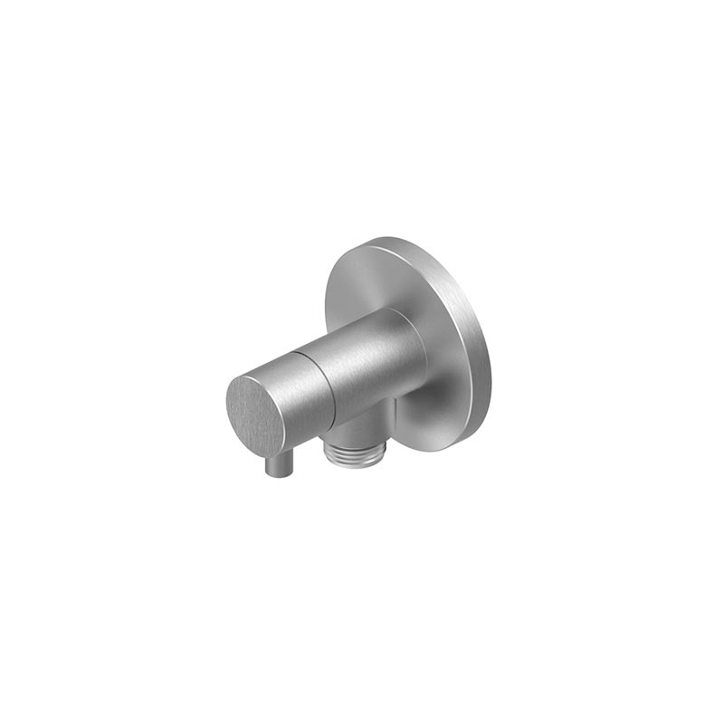 QuadroDesign Комплектующие RF002AS Запорный вентиль под раковину, цвет Brushed Stainless Steel