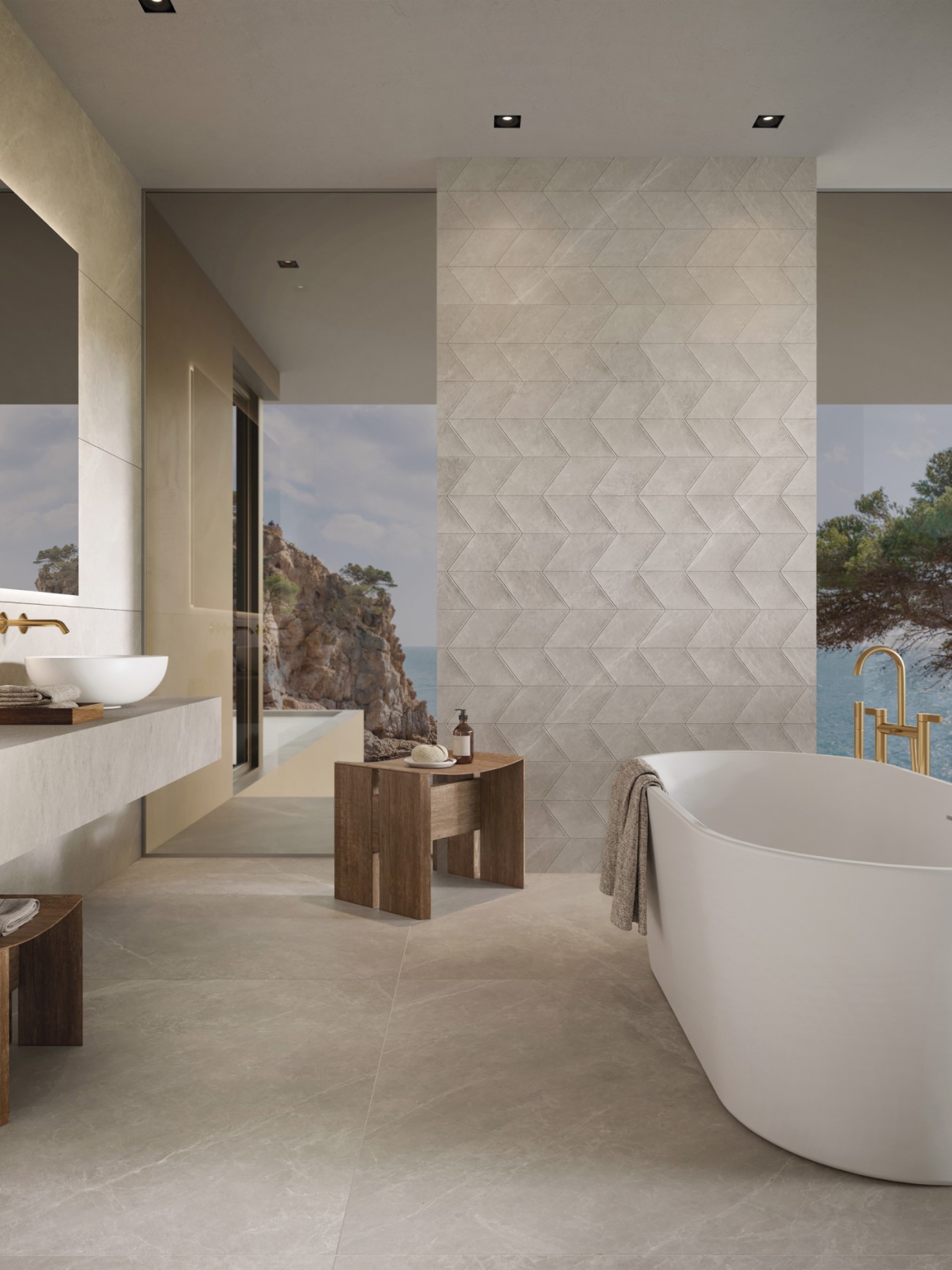 Керамогранит PORCELANOSA MYSTIC BEIGE L 120х120 G-392