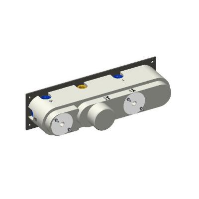 Carimali W21849CR Встроенная часть термостатического смесителя c держателем ручного