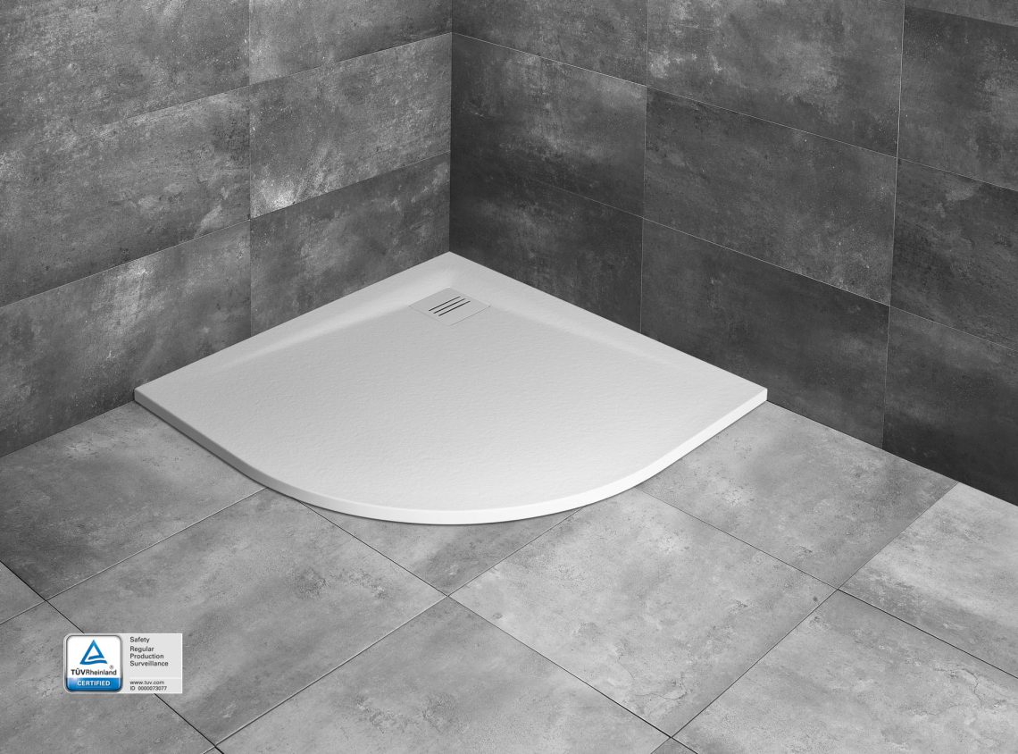 Поддон Kyntos A  80x80 white