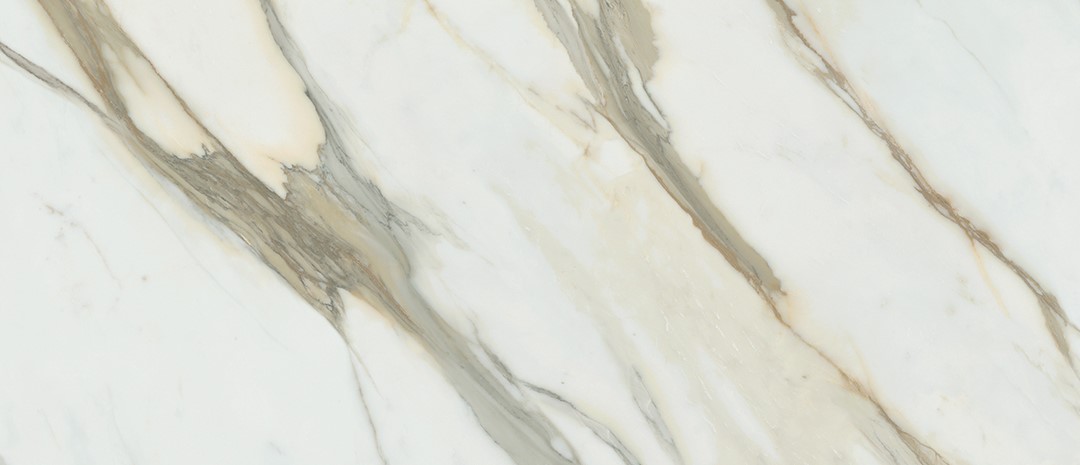 Керамогранит слэб MIRAGE CALACATTA GOLD CP 02 LUC SQ 120х278x0.6 (Италия)
