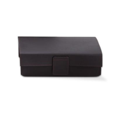 Decor Walther 0938690 NAPPA UTBD Универсальная коробка с крышкой Натуральная кожа черн.-коричневая