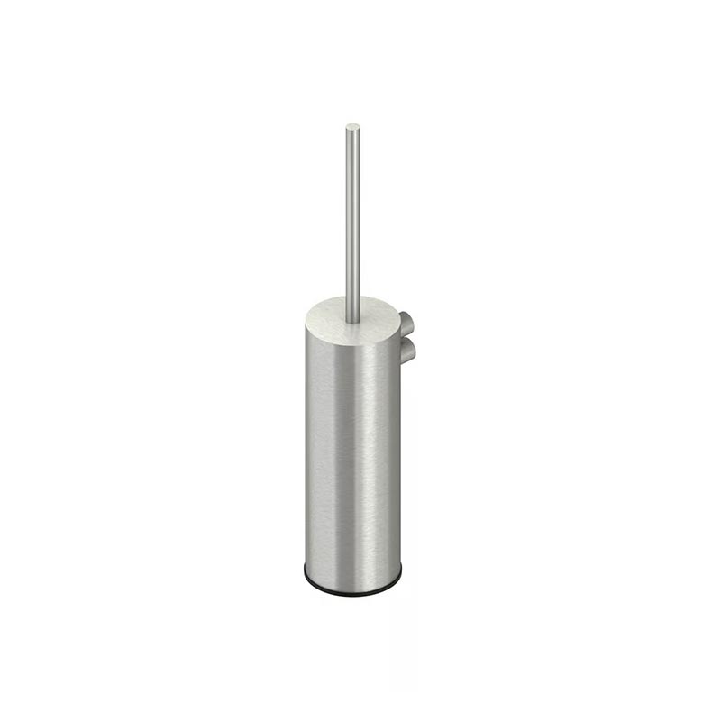 QuadroDesign Аксессуары QA501AS Туалетный ершик настенного монтажа, цвет Brushed Stainless Steel