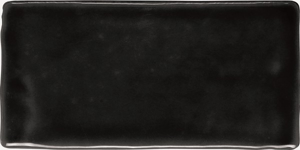 Керамическая плитка  Atelier Black Glossy 7,5x15